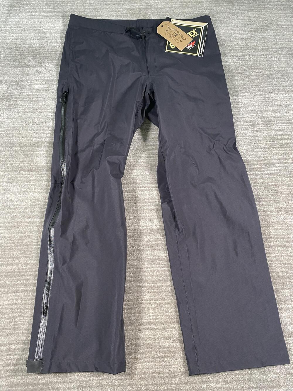 Beyond Clothing A6 Rain Pants Mens Medium Black GORE-TEX Waterproof Made USA